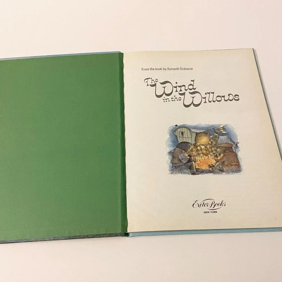 Vintage 1988 The Wind in the Willows by Kenneth Grahame Exeter Book - Picture 8 of 13